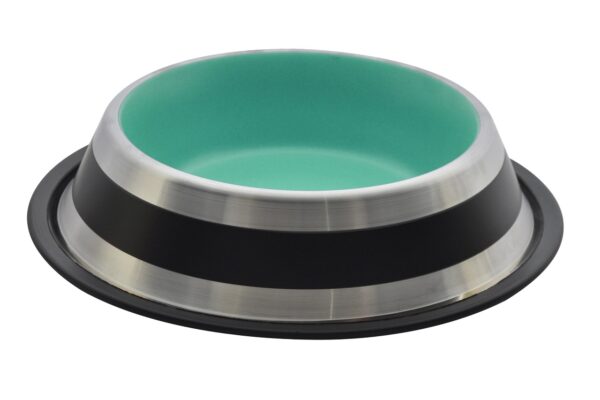 Dual Color Inside Outside Non-Tip Bowl