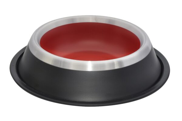 Dual Color Inside Outside Non-Tip Bowl